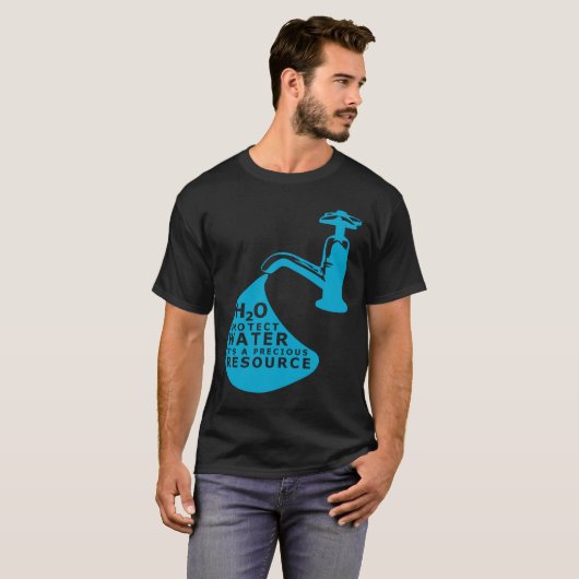 世界水の日 Tシャツ (正面フル)