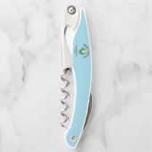 世界水デー。一滴も大切にしなさい。 ソムリエナイフ (正面)