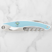 世界水デー。一滴も大切にしなさい。 ソムリエナイフ (正面)