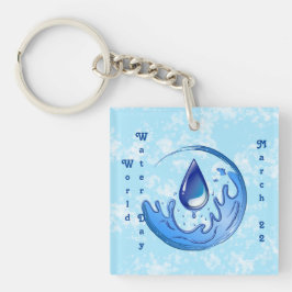 世界水救日水救土土 キーホルダー