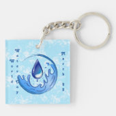 世界水救日水救土土 キーホルダー (裏面)