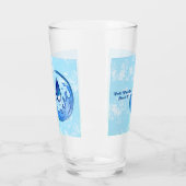 世界水救日水救土土 タンブラーグラス (左)