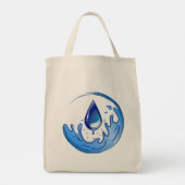 世界水救日水救土土 トートバッグ (裏面)