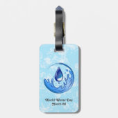世界水救日水救土土 ラゲッジタグ (裏面縦)