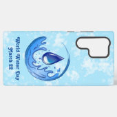 世界水救日水救土土 SAMSUNG GALAXYケース (裏面横)