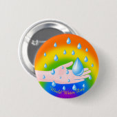 世界水日3月22日 缶バッジ (正面&裏面)