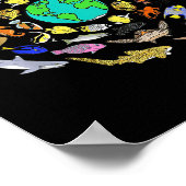 世界海洋の日シーライフ環境地球の日 ポスター (角)