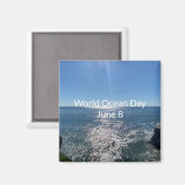 世界海洋の日 マグネット (正面/裏面)
