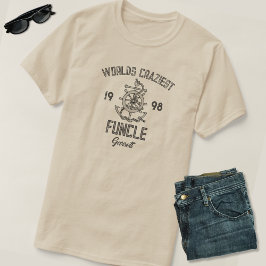 世界熱狂するの機能の年と名前 Tシャツ