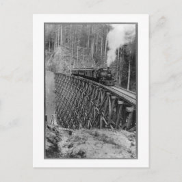 世界独身ので最も高く積み重なったトレッスル ポストカード