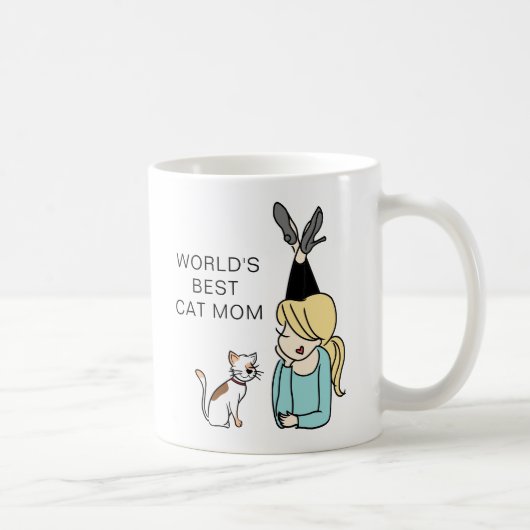 世界猫マ最高のマ·コーヒーマグ コーヒーマグカップ (右)