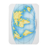 世界球 マグネット (縦)