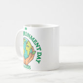 世界環境の日テーマ コーヒーマグカップ (正面左)