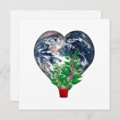 世界環境デー 招待状 (正面/裏面)