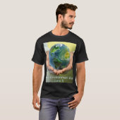 世界環境デー 2026 Tシャツ | 地球を救え Ha (正面フル)