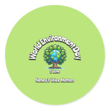 世界環境デー。6月5日