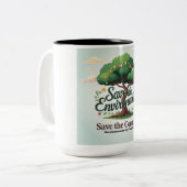 世界環境デーMug 2025 ツートーンマグカップ (正面左)