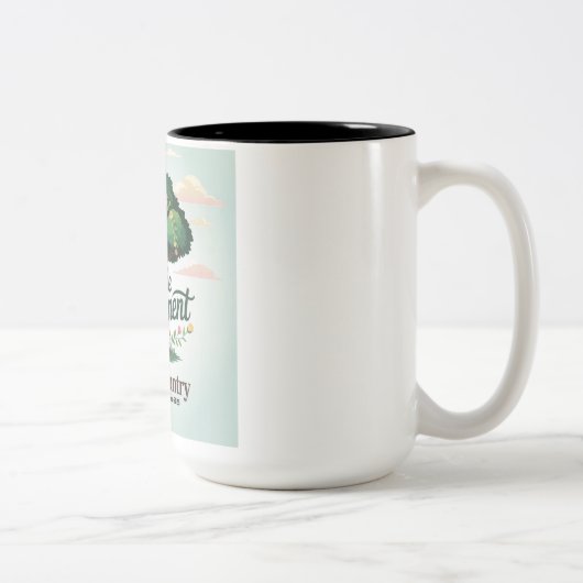 世界環境デーMug 2025 ツートーンマグカップ (右)
