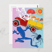 世界疑問に思 ポストカード (正面/裏面)