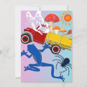 世界疑問に思 招待状 (正面)