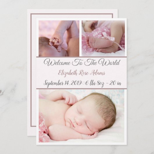 世界発表へようこそ シーズンカード (正面/裏面)