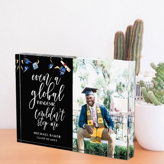 世界的な世界的流行は私にはストップできなかった |大学院写真 フォトブロック