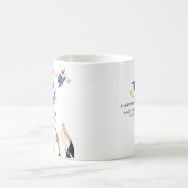 世界的な大流行は私にはできストップなかった |卒業生 コーヒーマグカップ (中央)