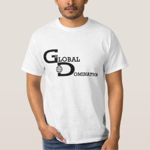 世界的な支配シャツ Tシャツ