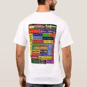 世界的な救助者1 Tシャツ (裏面)