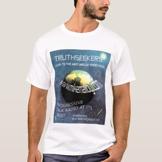 世界的なTRUTHSEEKERのTシャツ Tシャツ (正面)