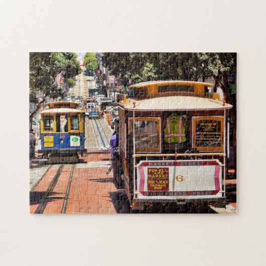 世界的に有名なケーブルカー ジグソーパズル (横)