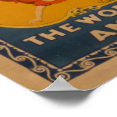 世界的に有名なシルボンバーナム&ベイリーサーカスポスター ポスター (角)