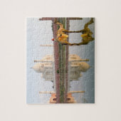 世界的に有名なタジマハル神殿の埋葬地 ジグソーパズル (縦)