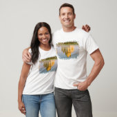 世界的に有名なタージ・マハルの寺院が Tシャツ (ユニセックス)