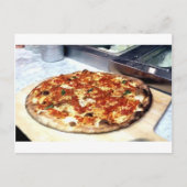 世界的に有名なニューヨークピザ ポストカード (正面)