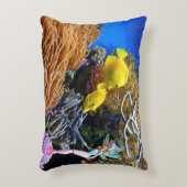 世界的に有名な人形の人魚 アクセントクッション (正面(垂直))