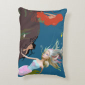 世界的に有名な人形の人魚 アクセントクッション (裏面(縦))