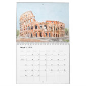 世界的に有名な絵画景観カレンダー2024 カレンダー (3月 2026)