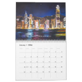 世界的に有名な絵画景観カレンダー2024 カレンダー (1月 2026)