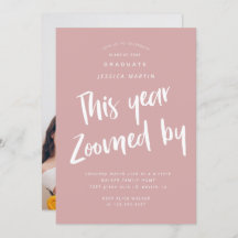 世界的卒業写真パーティの招待状