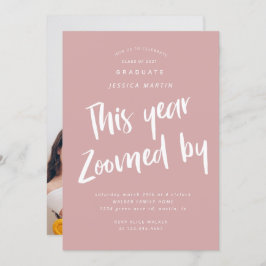 世界的卒業写真パーティの招待状 招待状