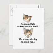 世界的支配 ポストカード (正面/裏面)