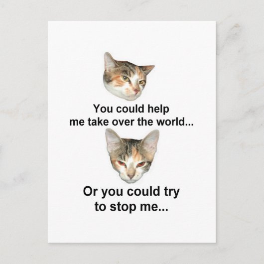 世界的支配 ポストカード (正面)