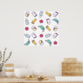 世界的流行に必要な我々の新しい現実 ポスター (キッチン)