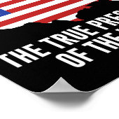 世界真の大統領 トランプ 1 ポスター (角)