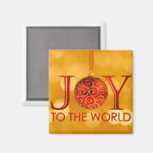 世界磁石への喜び マグネット (正面/裏面)