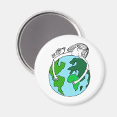 世界祈平和のため マグネット (正面/裏面)