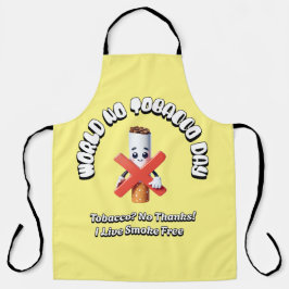 世界禁煙デー エプロン