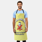 世界禁煙デー エプロン (着用した状態)