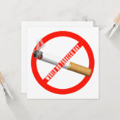 世界禁煙デー カード (正面/裏面インサイチュ)